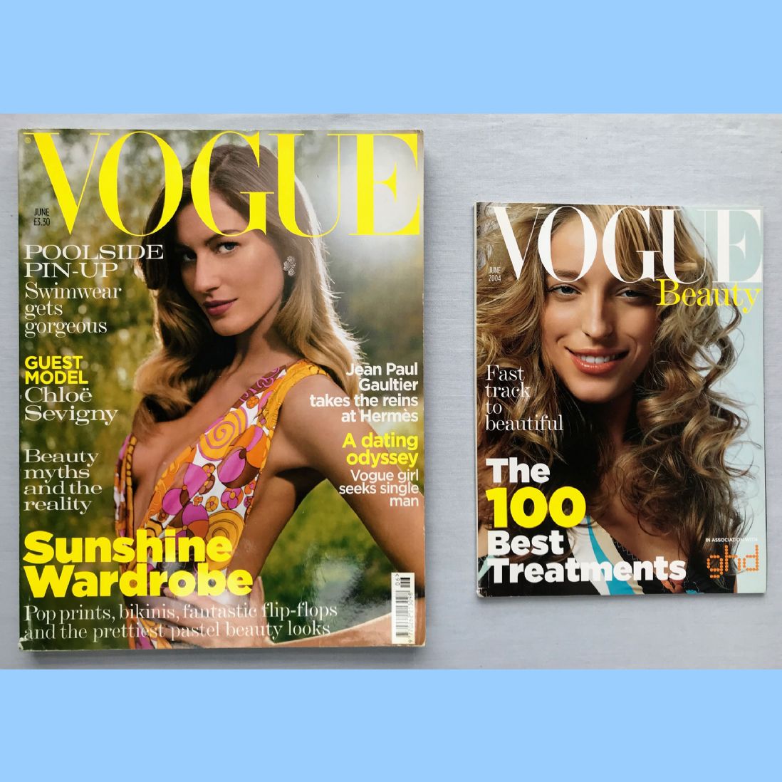 【美品】 Vogue Magazine June - 2004 - 外国語雑誌